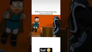 real meaning of friendship #nobita x doraemon sad 😔