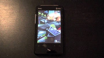 HTC ARIA Benchmark Cyanogen Mod 6.1 Android 2.2.1 Froyo HD