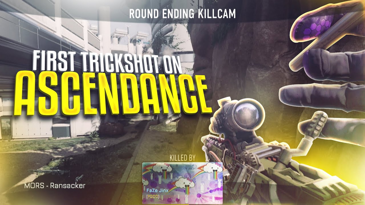 Back to Back "Ascendance" DLC Trickshots! - FaZe Jinx