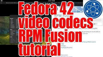 Fedora 42 how to install video codecs using RPM Fusion tutorial - July 2025 - 9da9f4d7