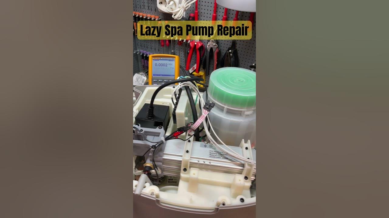 Lazy Spa Pump Repair - YouTube
