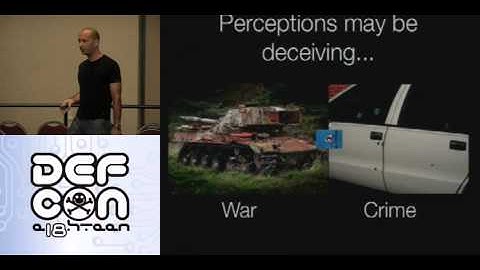 DEFCON 18: Cyber Crime War Charting Dangerous Waters 1/4
