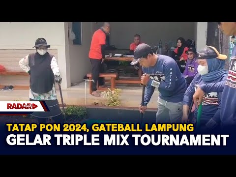 Tatap PON 2024, Gateball Lampung Gelar Triple Mix Tournament
