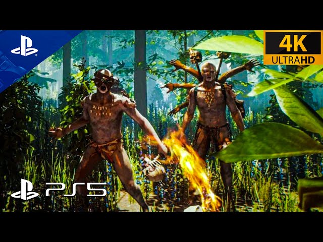 Sons of the Forest NEW 3 Minutes Exclusive gameplay PC RTX (4K 60FPS HDR) 