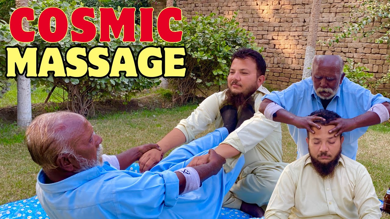 ASMR || BABA KALU VIP MASSAGE TECHNIQUE || FULL BODY STRETCHES AND ...