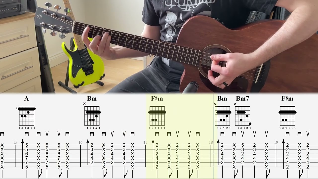 Lain End Song Acoustic Cover (w/ Tabs) - Far Cry / Tooi Sakebi