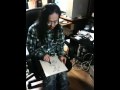 宅八郎 インタビュー時間の一コマ