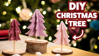 How to Make 3D Felt Christmas tree |  DIY Baby Felt Christmas Tree