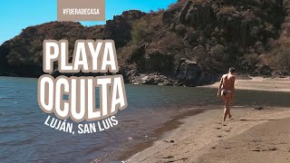 #FueraDeCasa  ¡INCREIBLE! ENCONTRAMOS UNA PLAYA DE ARENA OCULTA ENTRE LAS SIERRAS | Luján, San Luis