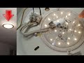 Comment réparer un plafonnier LED LUCIDE 12W 79179 qui clignote, scintille, éclaire mal