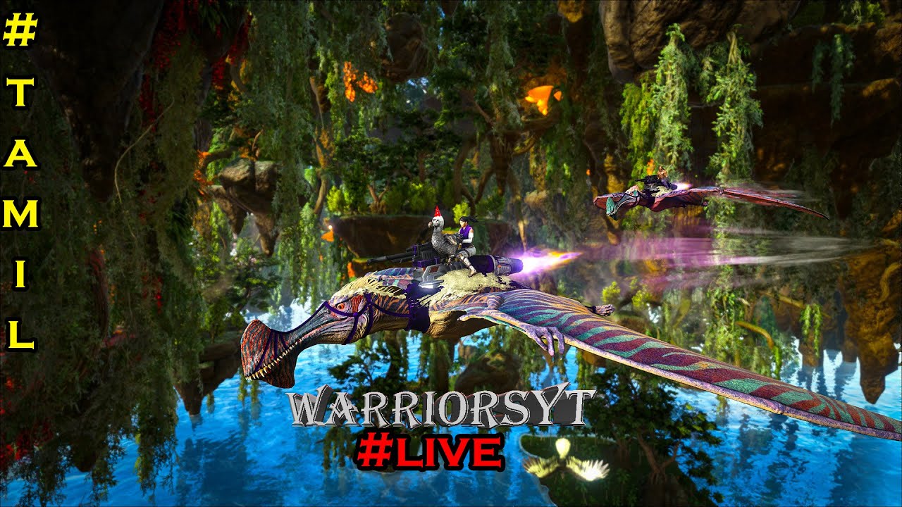 ARK  TAMIL  CRYSTAL ISLES  map | WarriorsYT  is  Daily live  | 