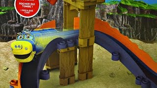 Chuggington Stacyjkowo - Stacktrack Motorized Rocky Roundup Bruno I Wielki Głaz - Lc54489