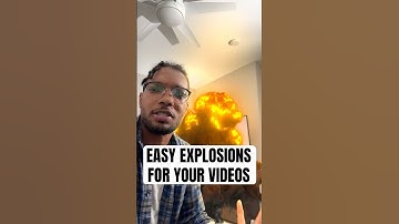 Put HOLLYWOOD EXPLOSIONS In Your Videos! #vfx #artificialintelligence #aftereffects