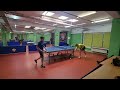 Финал. Цыганков Егор 630 ттв - Ирина Козеева 850 ттв средний шип. Академия настольного тенниса Тула.