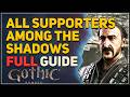 All Supporters Among the Shadows FULL GUIDE Gothic 1 Remake