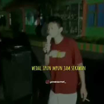 Story wa 'sahur' rah usah tangi sampek awan