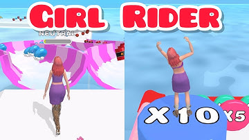 ✅Girl Rider. All Levels TOP Gameplay iOS Android Mobile Games Walkthrough New Update Max Level