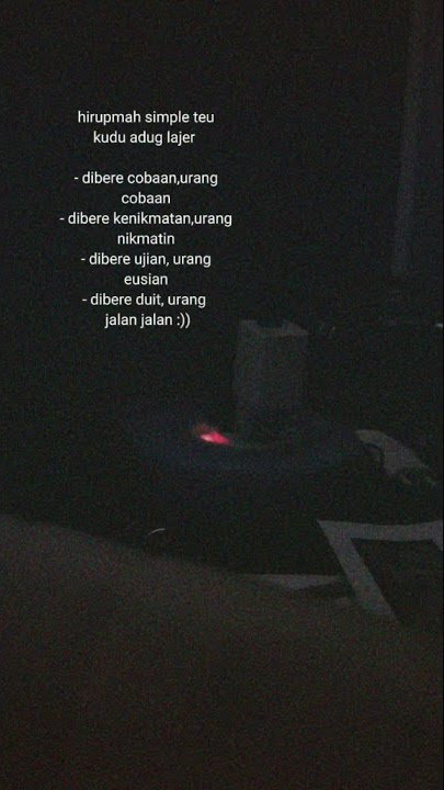Story WA bahasa sunda mengkeren | mengviral fyp tiktok