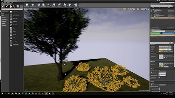 Unreal Engine 4: Wind animation in Plants and trees