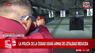 BYRNA: cómo son las armas de letalidad reducida que incorporó la Policía de la Ciudad