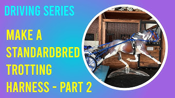 How to Make a Model Horse Harness for Harness Racing - Bridle - Part 2, Breyer Horses
