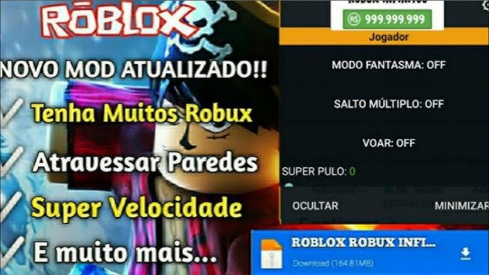 🔥ESSE E O MELHOR MOD MENU PARA ROBLOX ATUALIZADO!!, HACK PARA ROBLOX