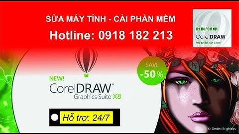 Khắc phục hoàn toàn lỗi bản quyền corel x7 năm 2024