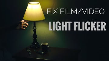 FIX LIGHT FLICKER IN VIDEO or FILM | CINEMATIC FUJIFILM SAMPLES #filmmaking #cinema #fujifilm