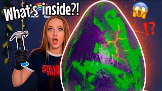 UNBOXING THE *WORLDS BIGGEST* MYSTERY STRANGER THINGS EGG!!!😱🥚⁉️ (OMG MUST SEE!!🫢) | Rhia Official