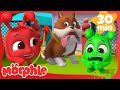 🐶 Morphle Takes the Dog for a Walk 🐶 | Cartoons for Kids | Mila and Morphle