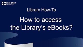How to access the Library's eBooks screenshot 4
