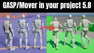 How to Import the New Mover Ragdoll and GASP Mover Project to Your Project in Unreal Engine 5.8