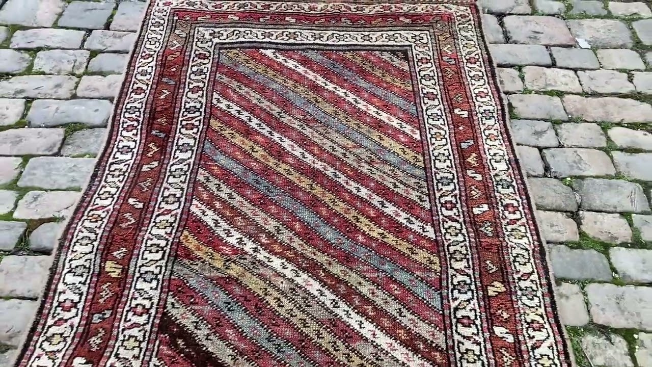 Antique Kurdish Runner 2.63m x 1.09m