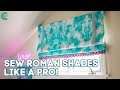 How to Sew Roman Shades Like a Professional