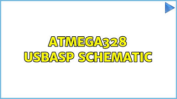 ATMEGA328 USBasp schematic