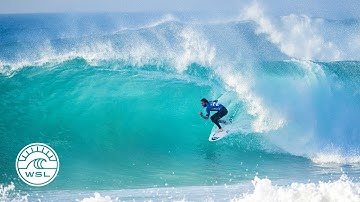 Mikey Backs It Up with Barrel Ride
