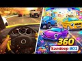 High Speed Car Racing Game 💥 Earn Money From Cars | Crazy Driving &amp; Crash Gameplay | Sandeep 901