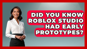 Did You Know Roblox Studio Had Early Prototypes? - Open World Tycoons