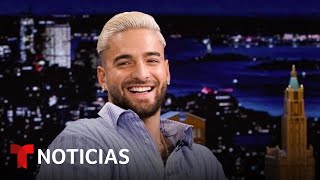 Maluma le da un manotazo a un fan y da la cara | Noticias Telemundo