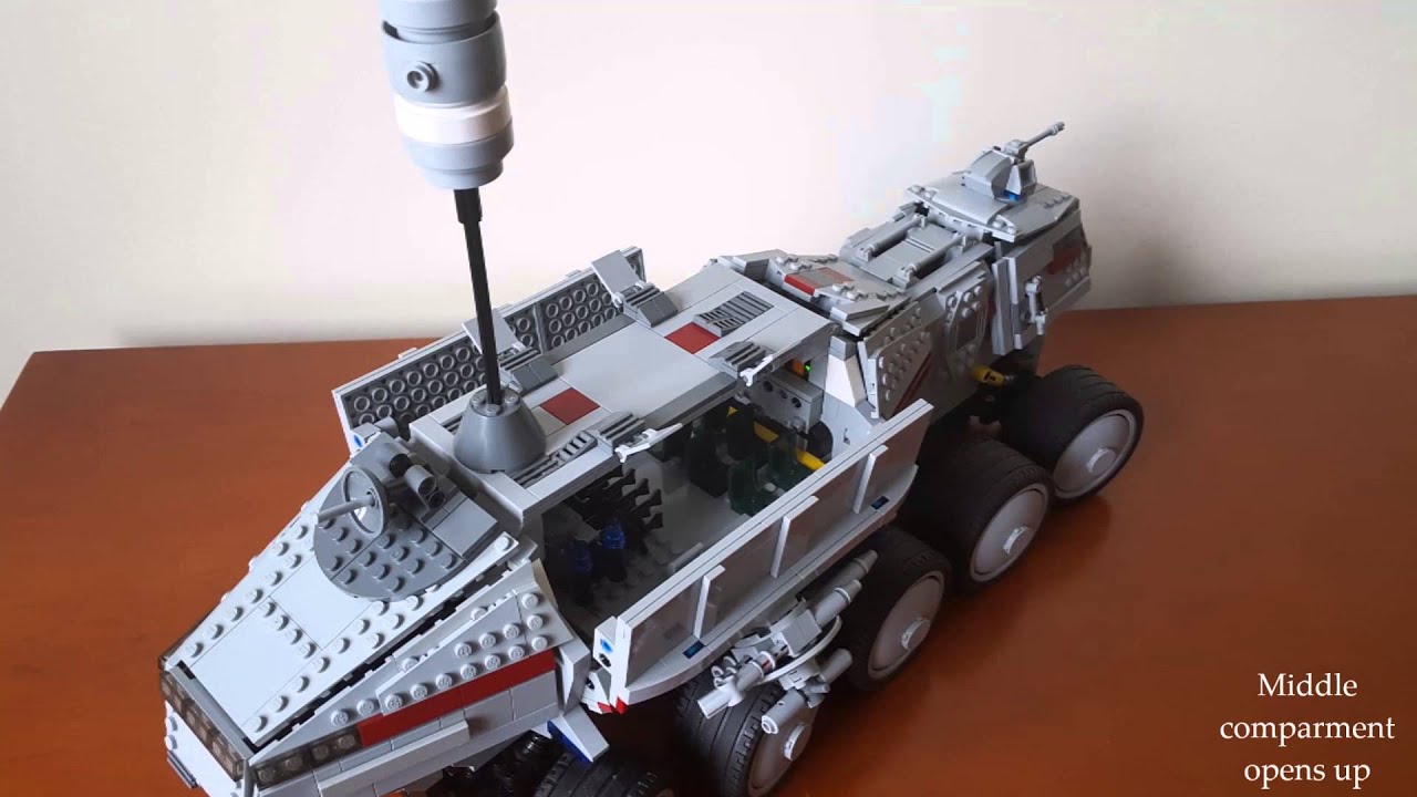 Motorized HAVx Juggernaut (Clone Turbo Tank) - LEGO Star Wars -