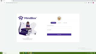 Tutorial de acceso a la plataforma MINDBOX