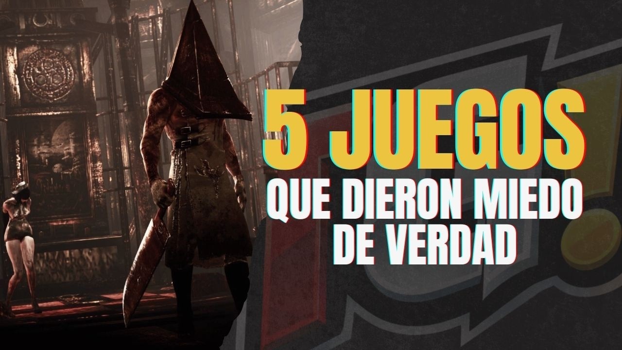 5 VIDEOJUEGOS de VERDADERO TERROR