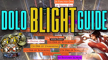 60d/hr With Dolo Blight, Full Strat Explained - Path of Exile 3.26