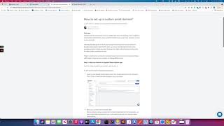 How to set up custom email domain