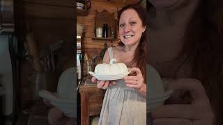 Le Crueset pumpkin butter dish