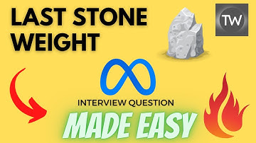 Last Stone Weight - Leetcode 1046 - Python