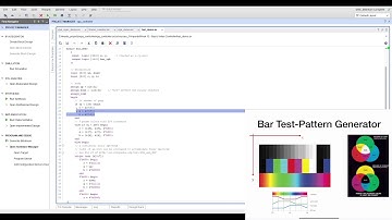 M14 - 9 - Demo Video System - Bar Test Pattern Generator