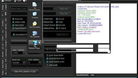 Qmobile E450  read flash format imei repair with v3 usb cable by Qaisar Mahmood