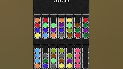【Ball Sort Puzzle】Level.815