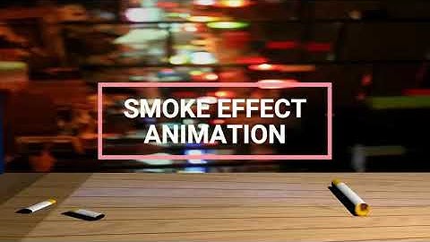 Smoke Effect Animation 3ds Max